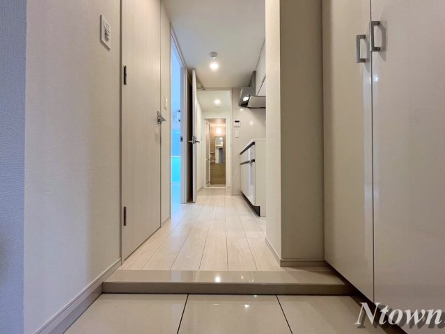 玄関　明るい玄関です