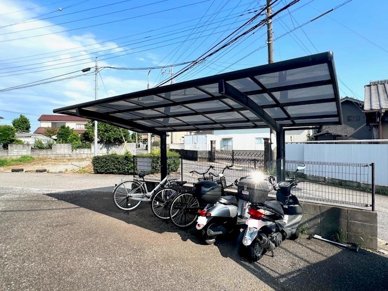 その他共有部分　屋根付きの駐輪場