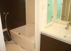洗面設備　※別部屋の参考写真です。