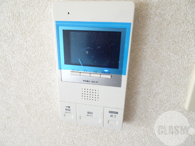 セキュリティ　訪問チェックができるモニターホン！