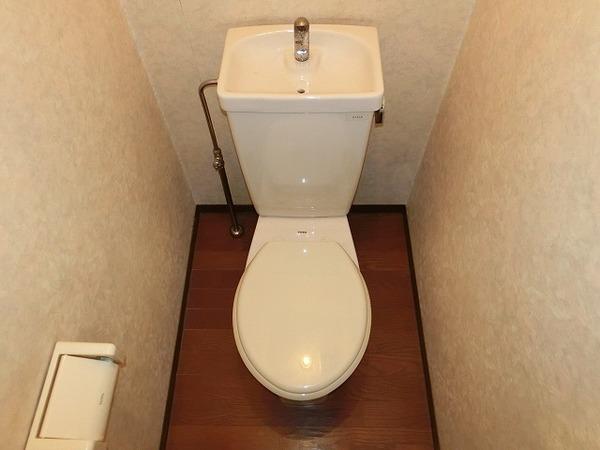 トイレ　キレイです！