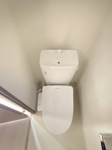 トイレ　ゆったりとした空間のトイレです