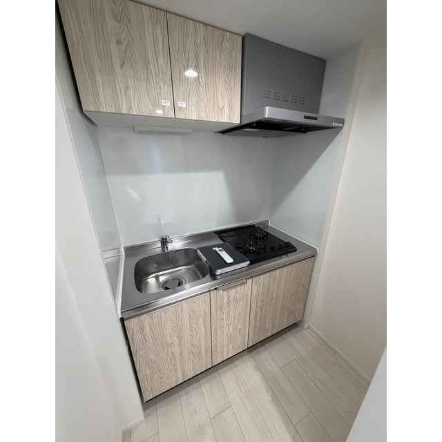 キッチン　コンパクトなキッチンで掃除もラクラク