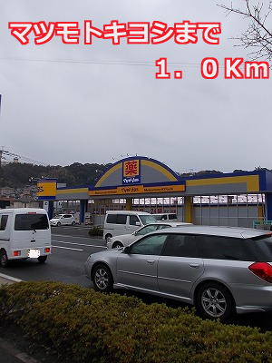 ドラックストア　マトモトキヨシ（ドラッグストア）まで1000m