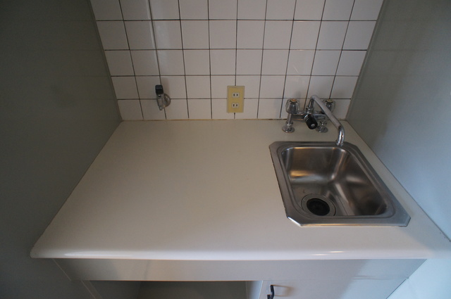 キッチン　自炊派には便利なガスコンロ設置可能キッチンです♪