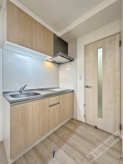 キッチン　ＩＨ２口コンロ完備♪