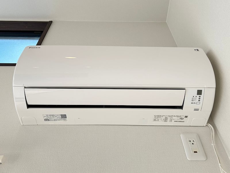 その他設備　一年中快適に過ごせるエアコン完備。