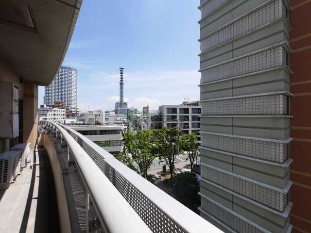 眺望　河田町ガーデン1号棟※別部屋の参考写真です