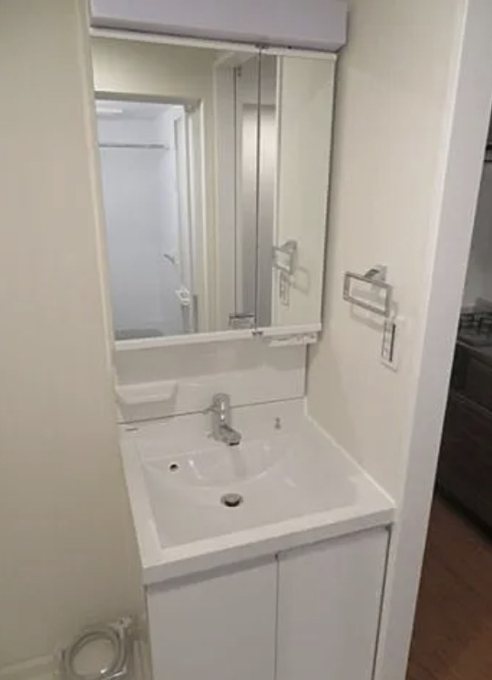 洗面設備　※別部屋の参考写真です。