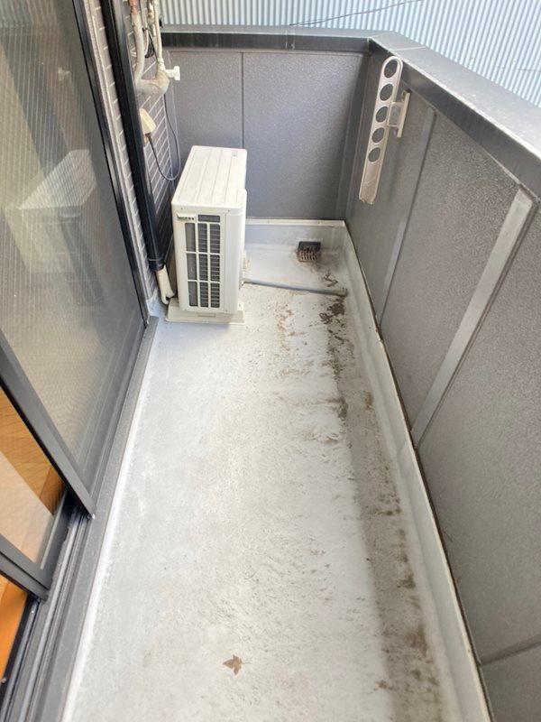 バルコニー　お洗濯にも便利なバルコニー付き