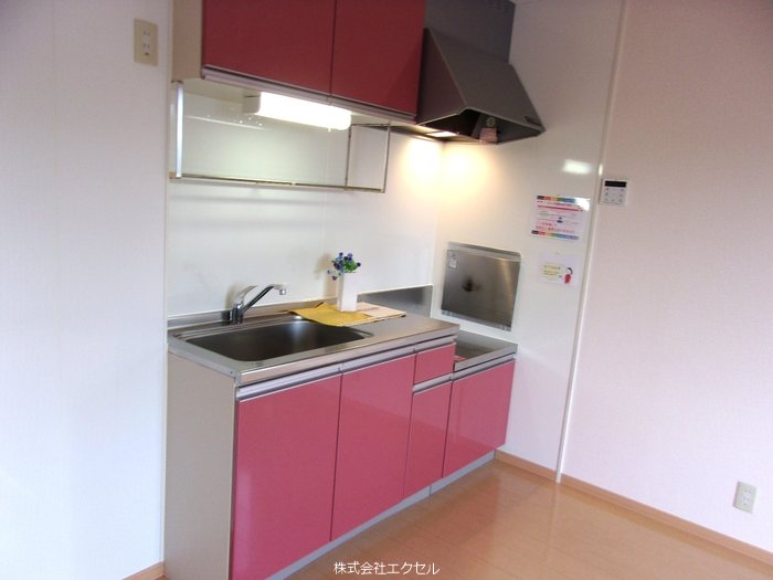 キッチン　ガスコンロ対応キッチンです。