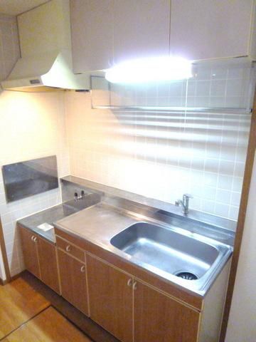 キッチン　★２口ガスコンロ設置可★