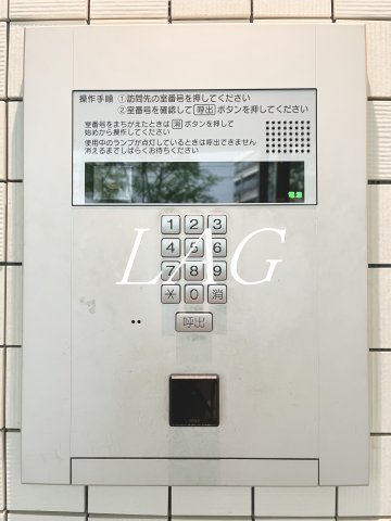 セキュリティ　オートロックです。