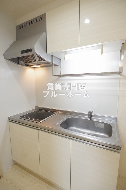 キッチン　2口コンロのシステムキッチンです！