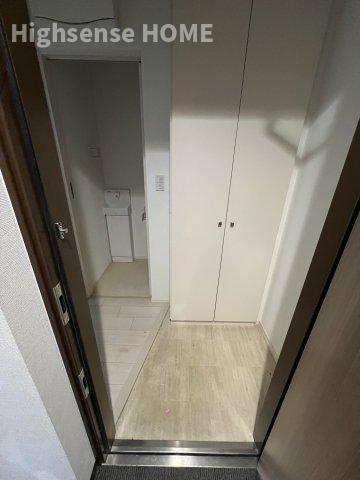 玄関　明るい玄関です