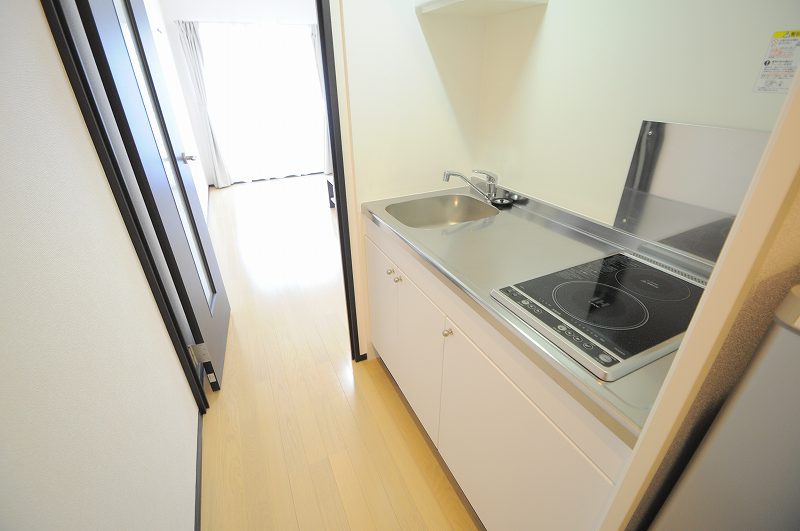 キッチン　まな板スペースも有、自炊がしたい方にオススメです。