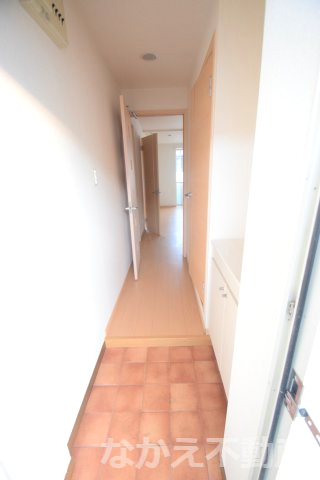 玄関　収納もある玄関です