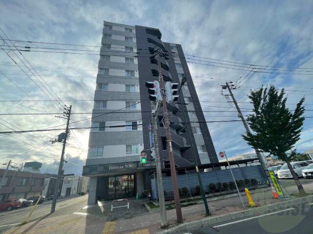 建物外観　札幌市東区北三十六条東「ブリーズＮ３６」