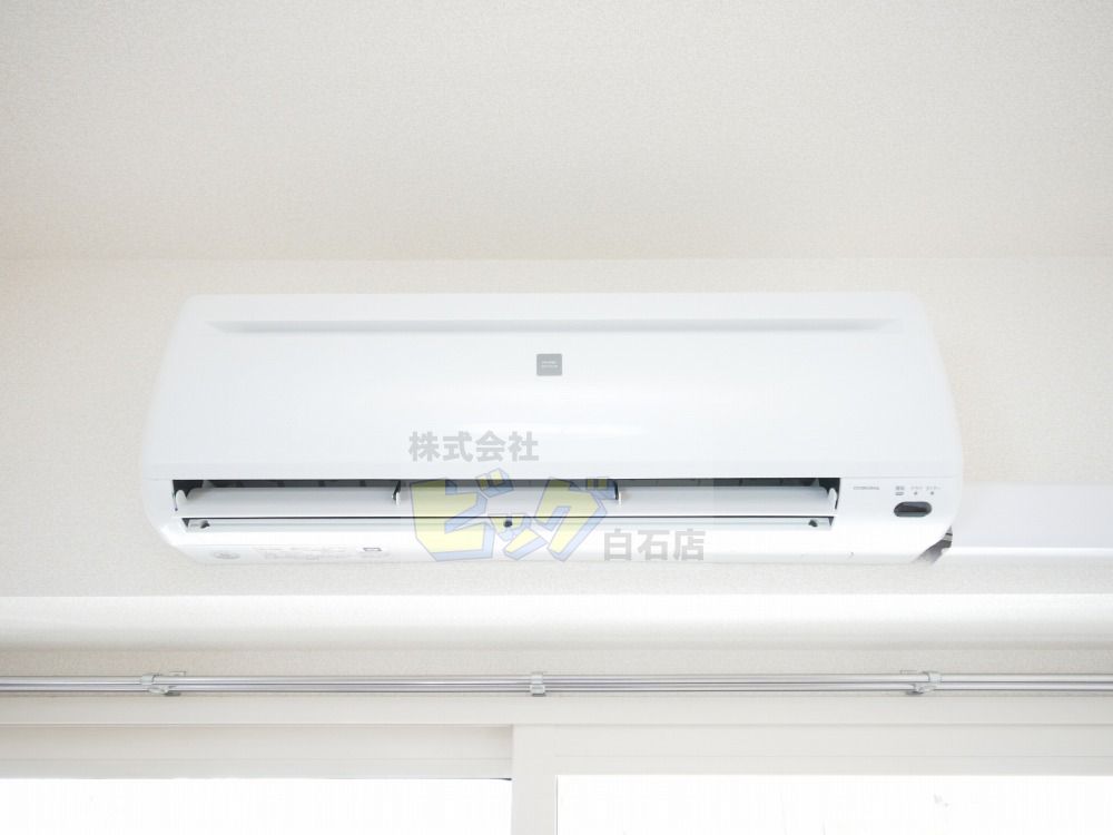 その他設備　エアコン完備で暑い夏も快適です♪