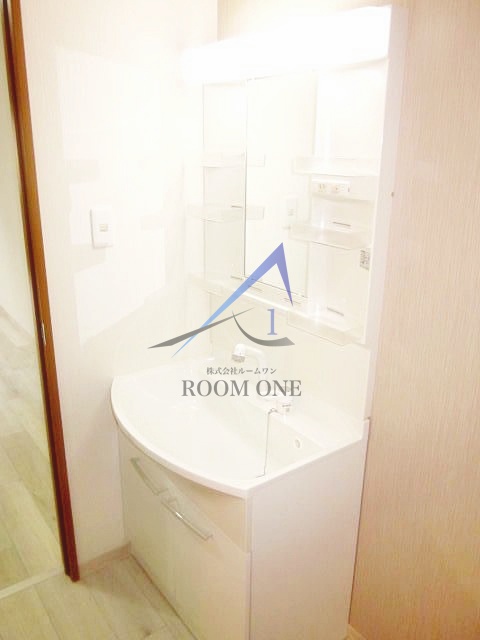 洗面設備　洗面台です。