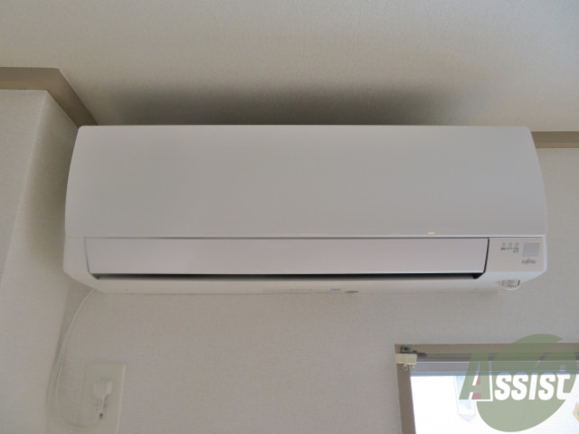 その他設備　エアコンが設置してありますので、寒暖対策もばっちり。