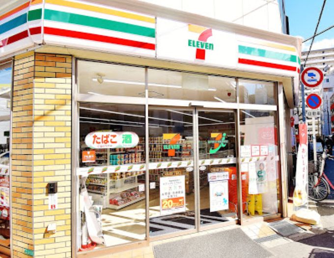 コンビニ　セブンイレブン 大阪大国1丁目店（コンビニ）まで184m