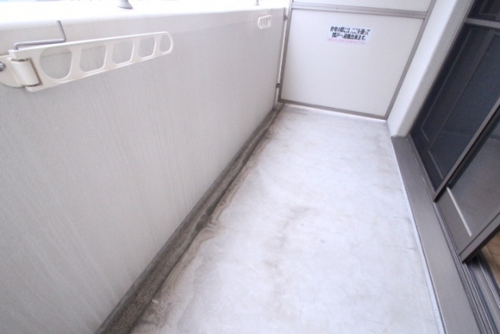 バルコニー　※別部屋の写真です