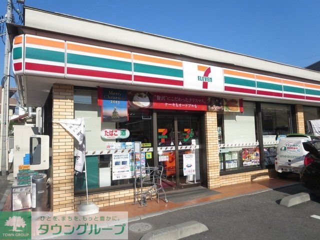コンビニ　セブンイレブン川崎下小田中1丁目店（コンビニ）まで747m