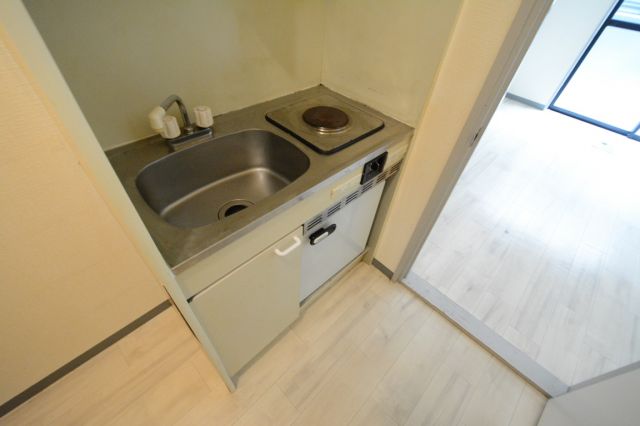 キッチン　冷蔵庫付き♪