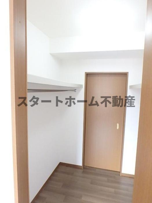 収納　大きなスペースがあり、収納には困りません