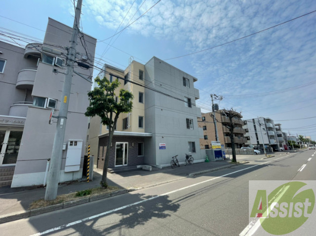 建物外観　札幌市北区北１９条西「ヴェール北大」