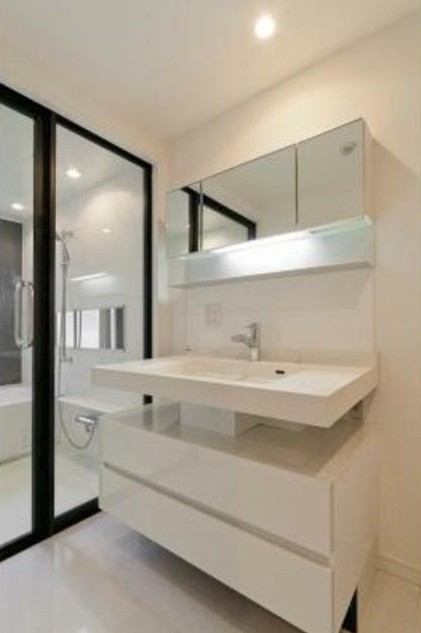 洗面設備　同タイプのお写真です