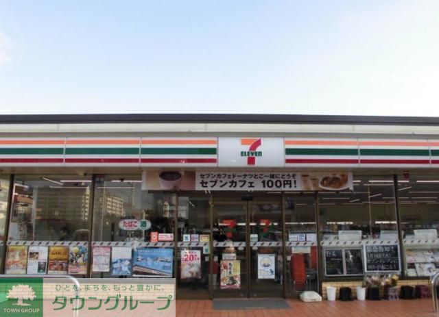 コンビニ　セブンイレブン湾岸浦安インター店（コンビニ）まで600m