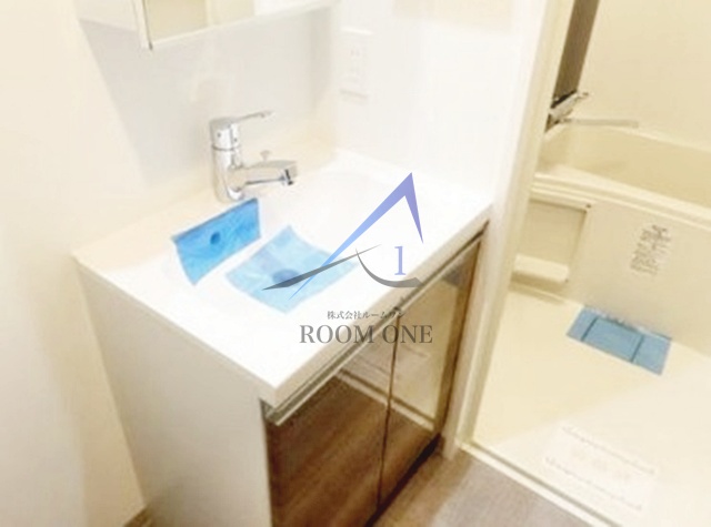 洗面設備　洗面台です。