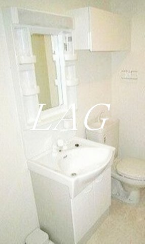 洗面設備　洗面台です。