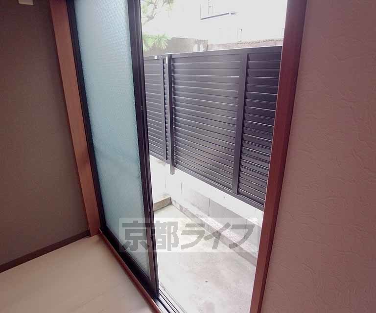 バルコニー　１階ですが通り沿いではありません