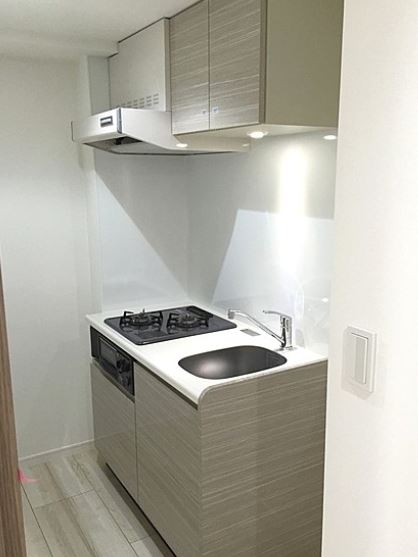 キッチン　★使いやすい二口コンロ、システムキッチン★