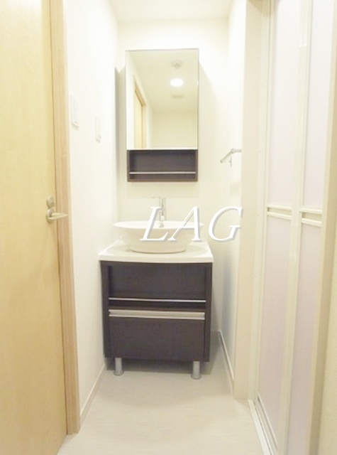 洗面設備　洗面台です。