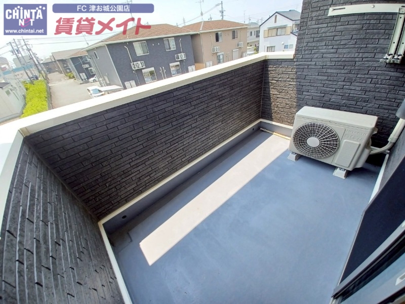 バルコニー　同型部屋写真です。