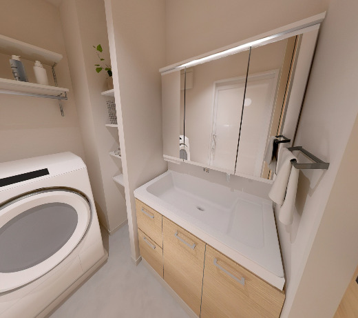 洗面設備　イメージ画像です