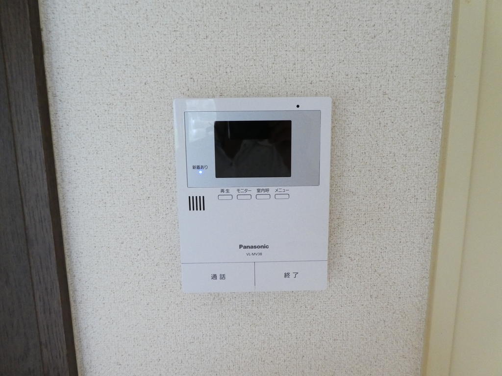 セキュリティ　※室内写真・動画・パノラマは同物件別部屋のものです。