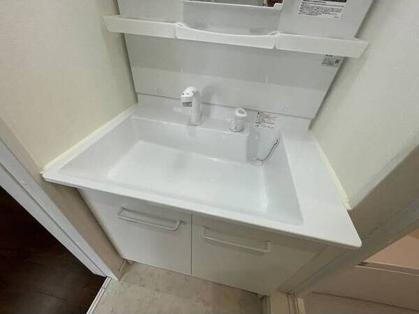 洗面設備　シャワードレッサー付きです！