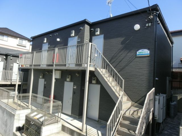 建物外観　2017年6月築のアパートです。