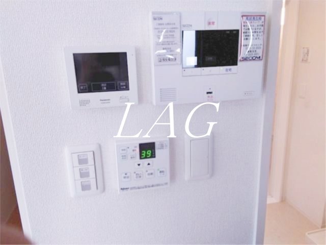 セキュリティ　モニター付インターホンです。