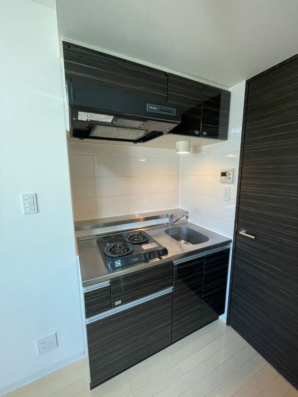 キッチン　2口ガスコンロ付きキッチンです