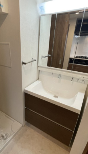 洗面設備　同じ仕様