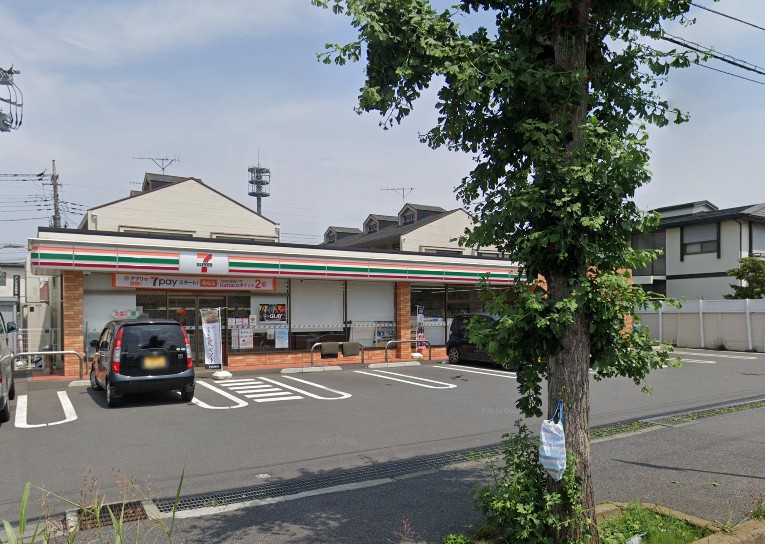 コンビニ　セブン-イレブン 松戸千駄堀店（コンビニ）まで608m