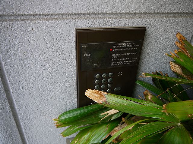 セキュリティ　オートロック付きで安心！