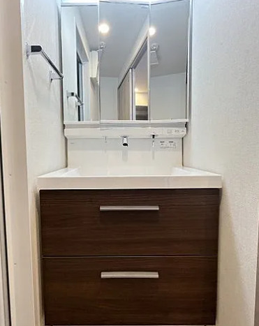 洗面設備　同タイプ部屋　参考写真です