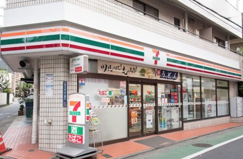 コンビニ　セブン-イレブン 品川東大井店（コンビニ）まで474m